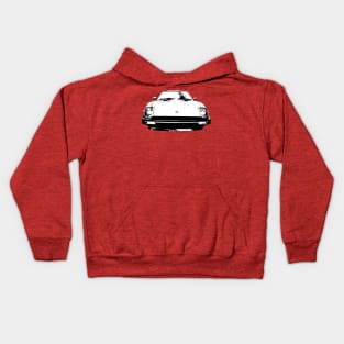 Datsun 280ZX classic car monoblock black/white Kids Hoodie